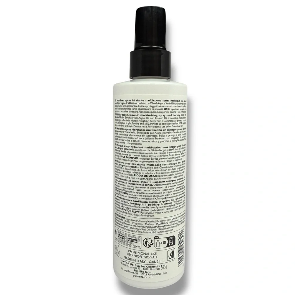 Genus Argan Hydrating Spray Hair Mask Leave-In‎ For Dry, Frizzy Hair 6.76 fl oz